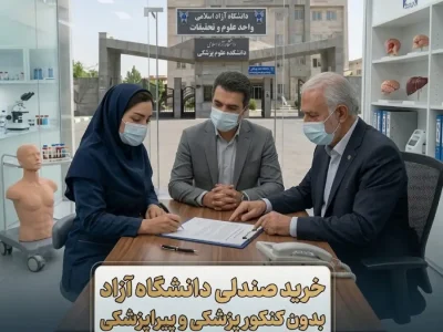 خرید صندلی دانشگاه آزاد پزشکی و پیراپزشکی بدون کنکور